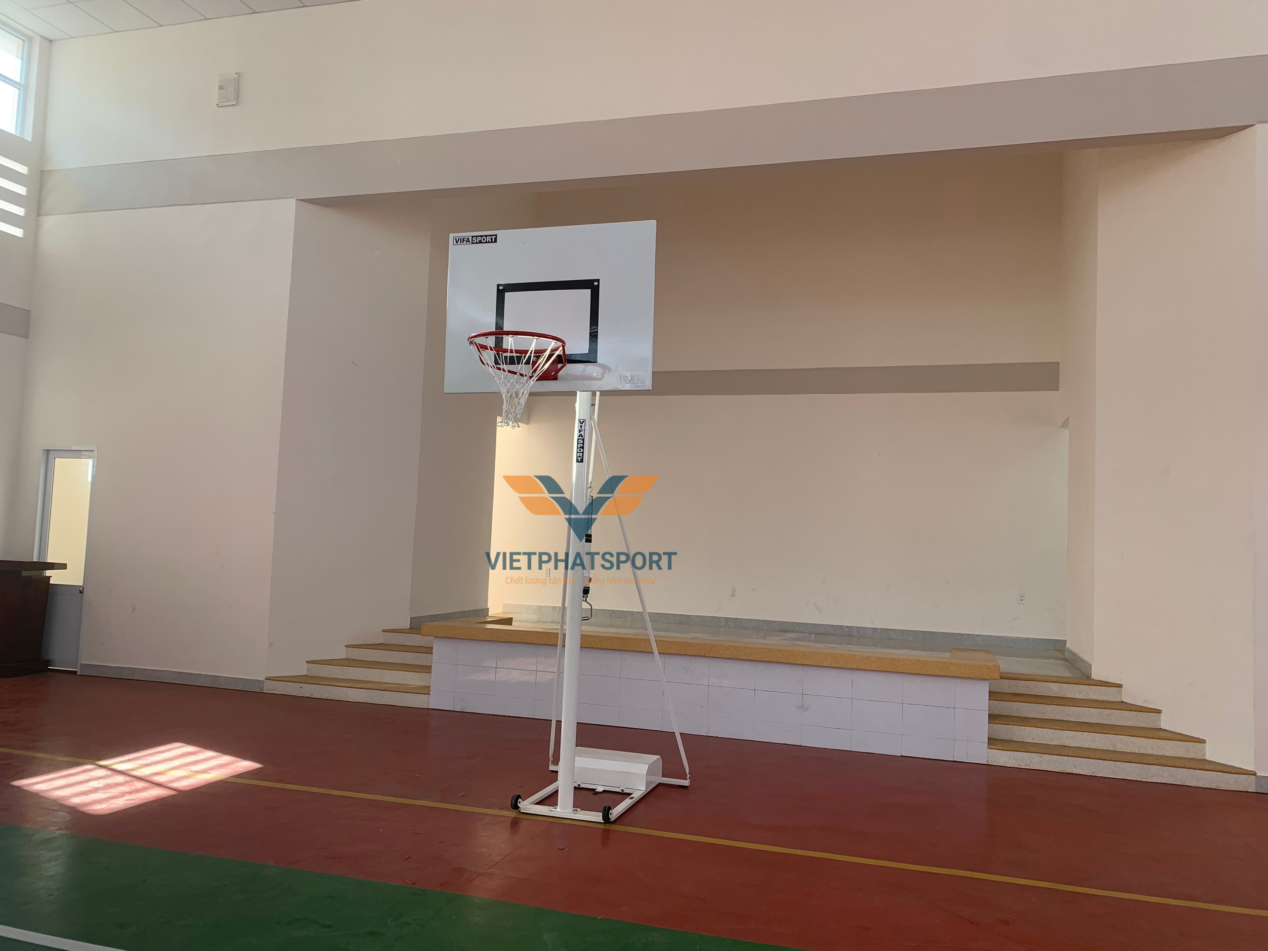 TRỤ BÓNG RỔ ĐIỀU CHỈNH ĐỘ CAO 801827