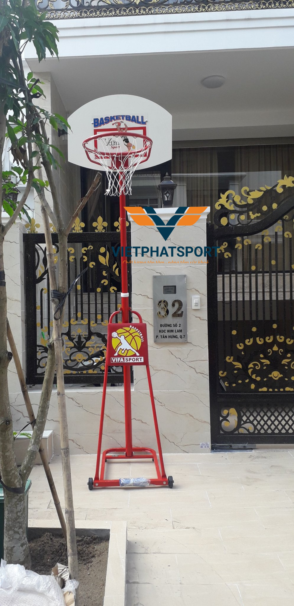 TRỤ BÓNG RỔ THIẾU NIÊN 801814