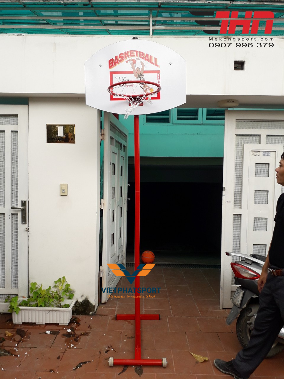 TRỤ BÓNG RỔ TRẺ EM 801810