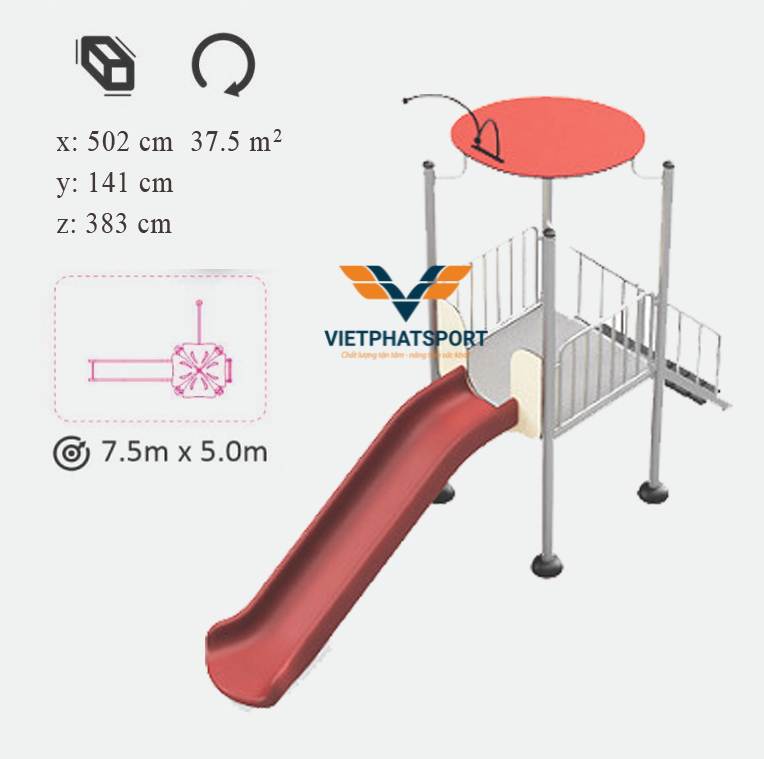 NHÀ CHÒI THANG LEO, CẦU TRƯỢT NIK731146-1