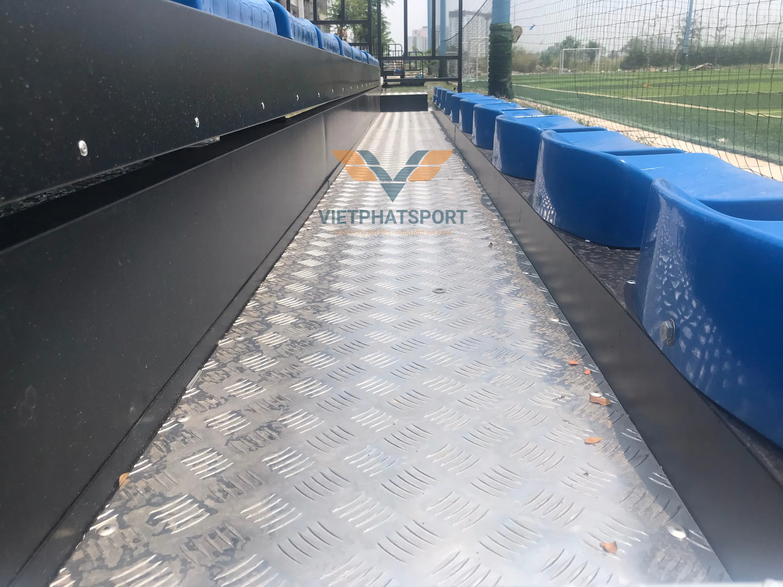 KHÁN ĐÀI XẾP 6M - 3 BẬC - 30 GHẾ