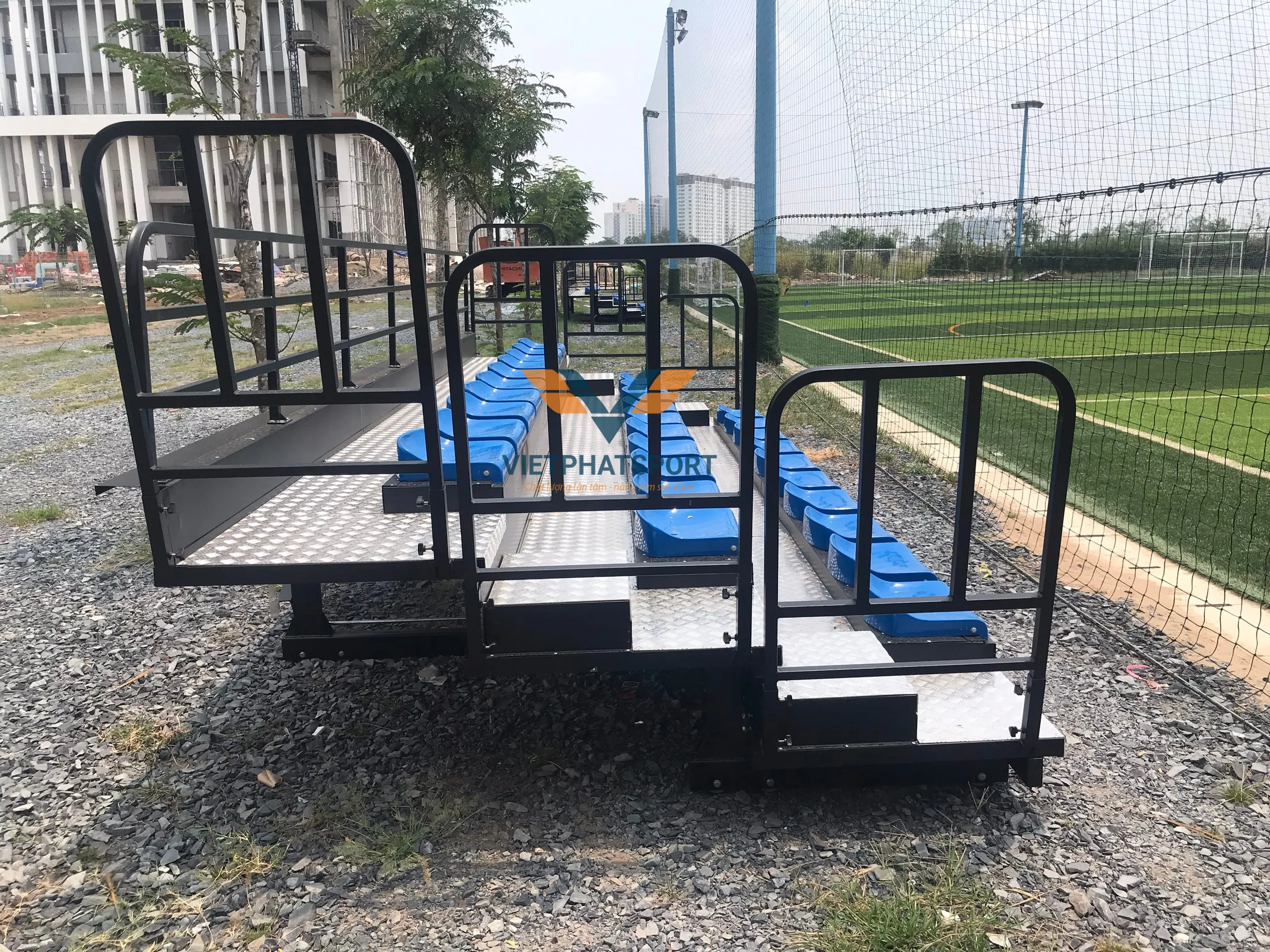 KHÁN ĐÀI XẾP 6M - 3 BẬC - 30 GHẾ