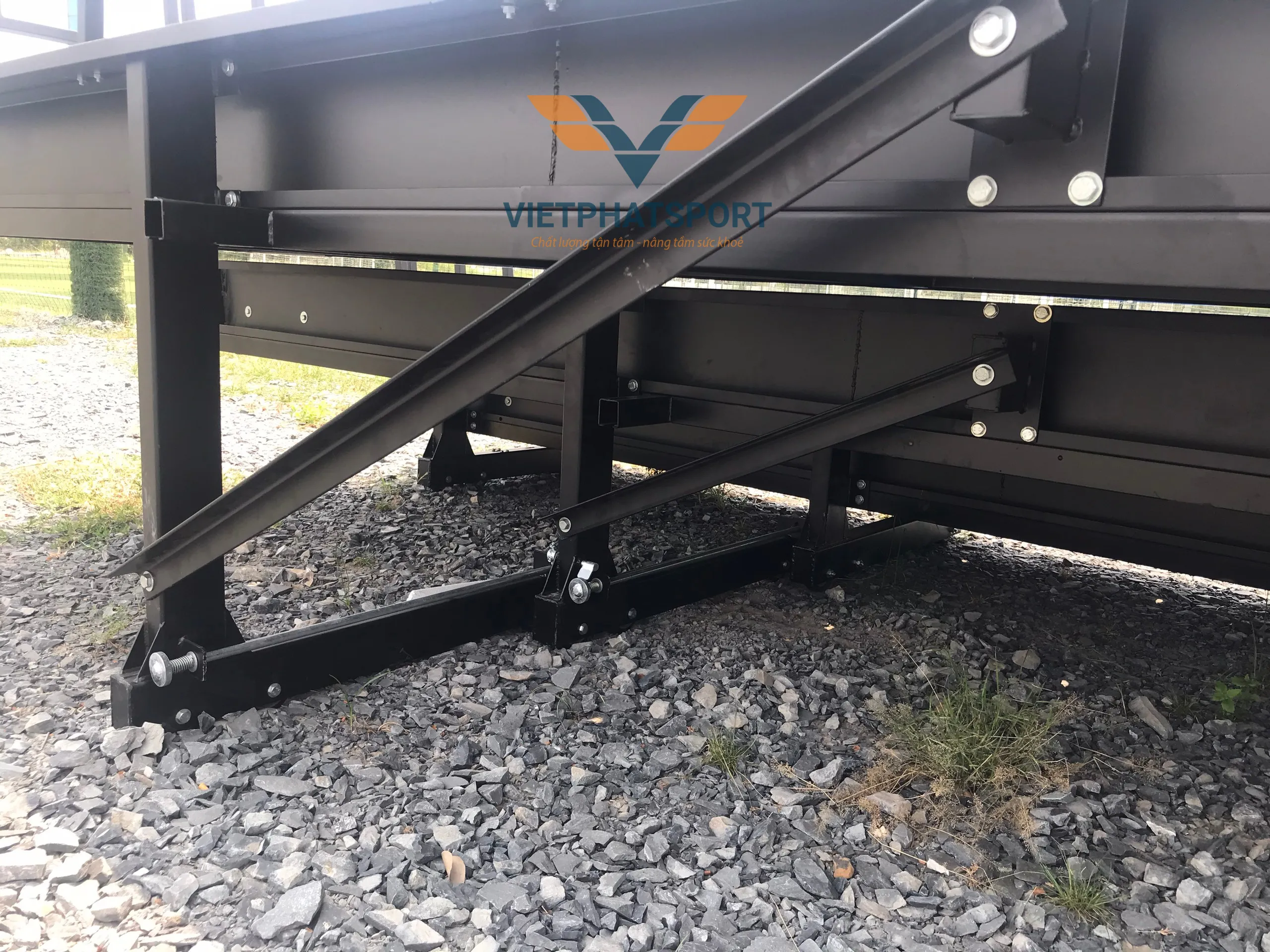 KHÁN ĐÀI XẾP 6M - 5 BẬC - 50 GHẾ