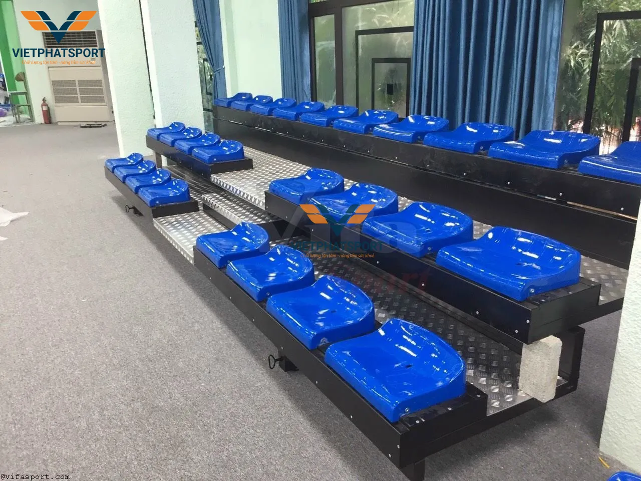 KHÁN ĐÀI XẾP THIẾT KẾ THEO KÍCH THƯỚC YÊU CẦU