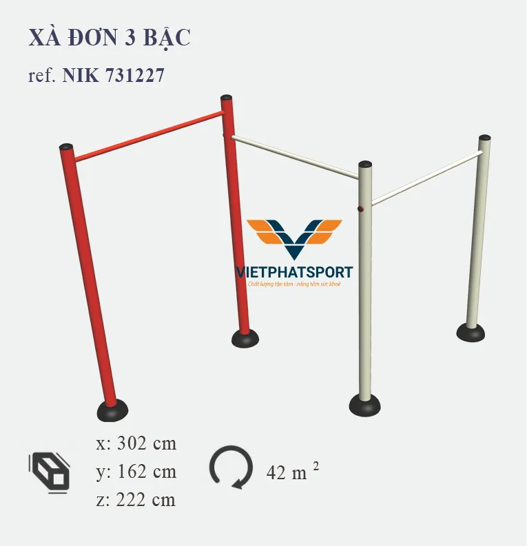 THIẾT BỊ XÀ ĐƠN 3 BẬC NIK731327