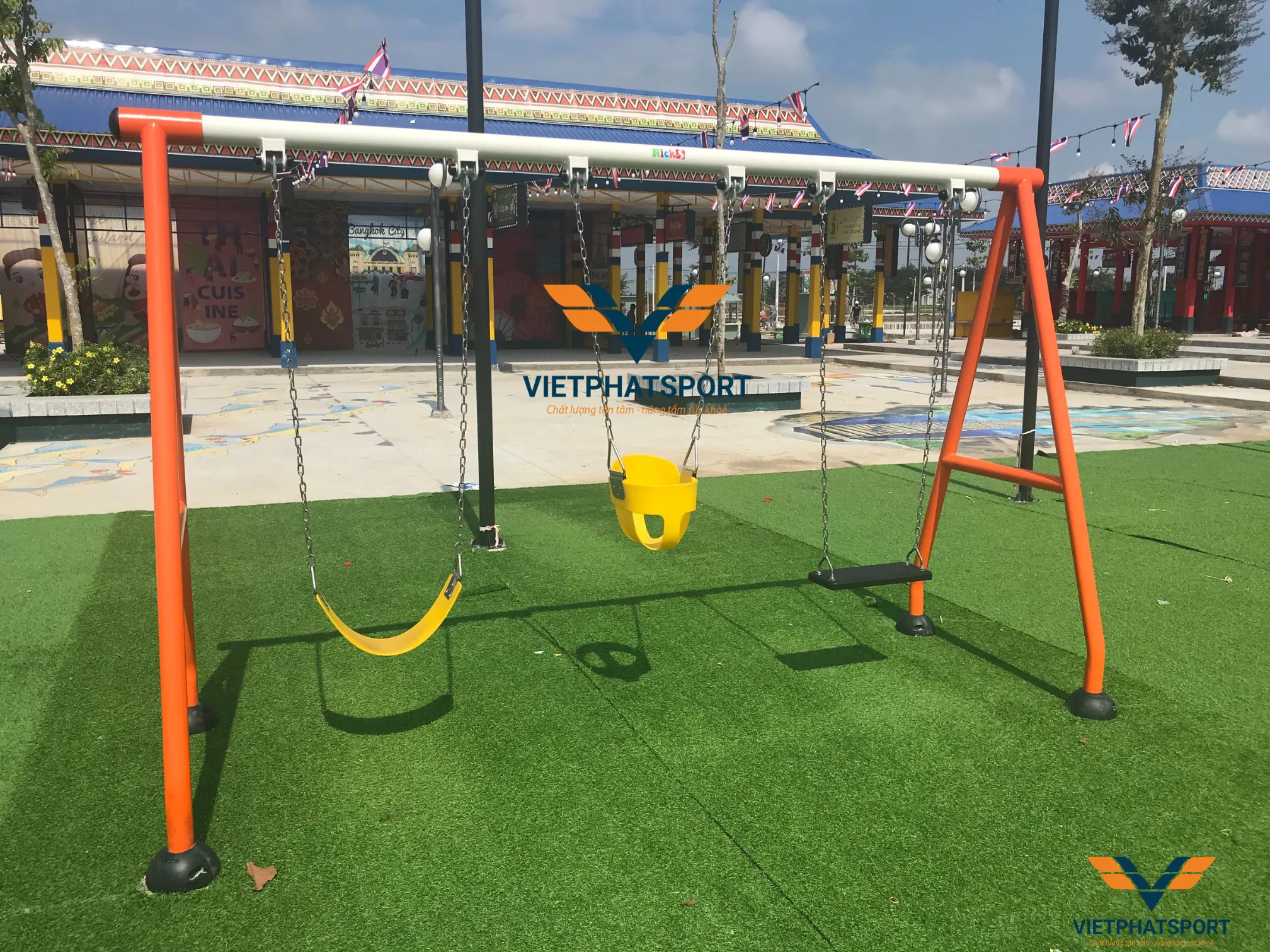 XÍCH ĐU 3 GHẾ NIK734447-N