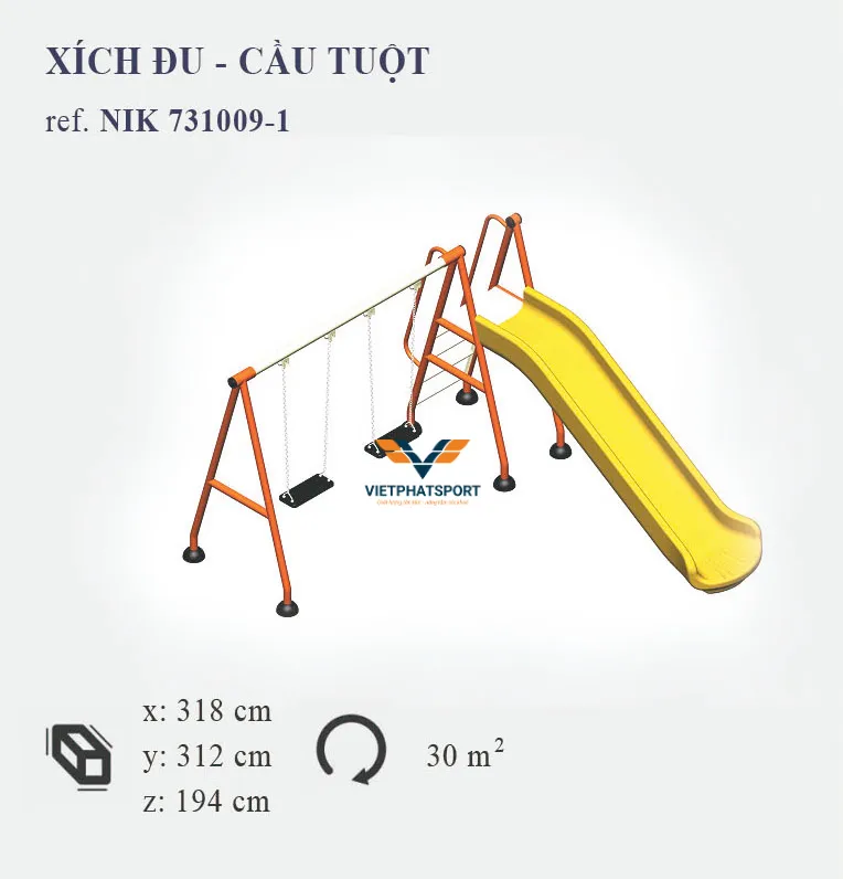XÍCH ĐU - CẦU TUỘT NIK731009-1