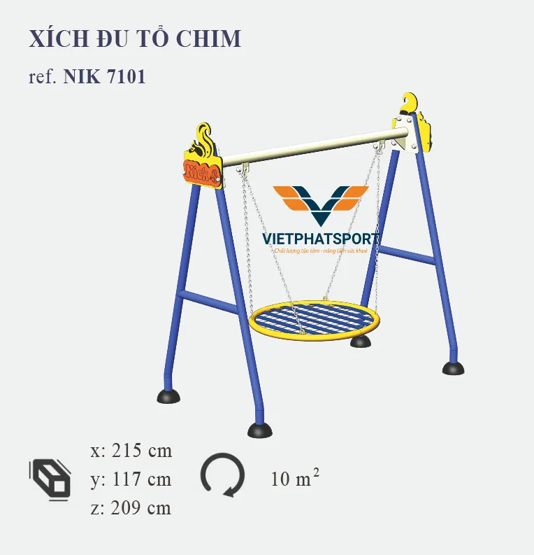XÍCH ĐU TỔ CHIM NIK7101