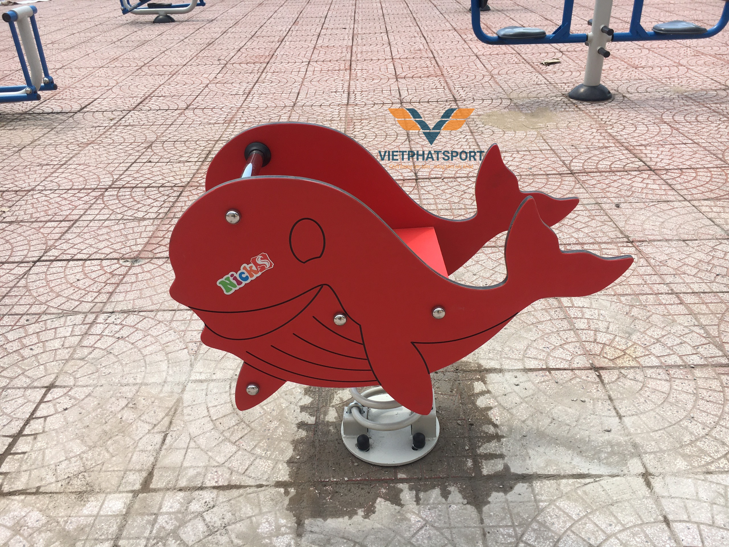 THÚ NHÚN 2 TẤM CÁ VOI NIK731513-WH