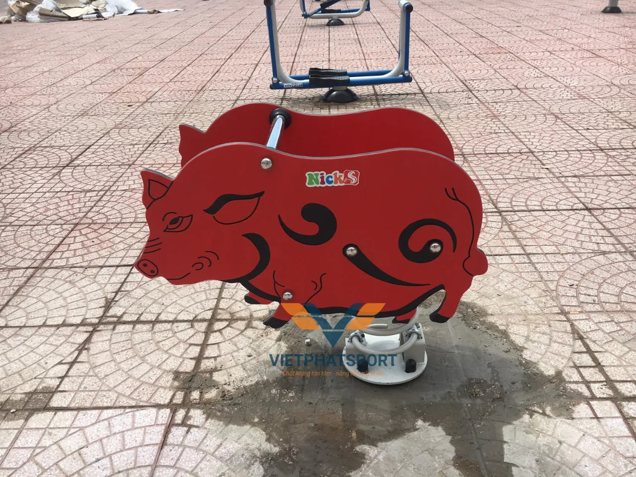 THÚ NHÚN 2 TẤM CON HEO NIK731513-PG