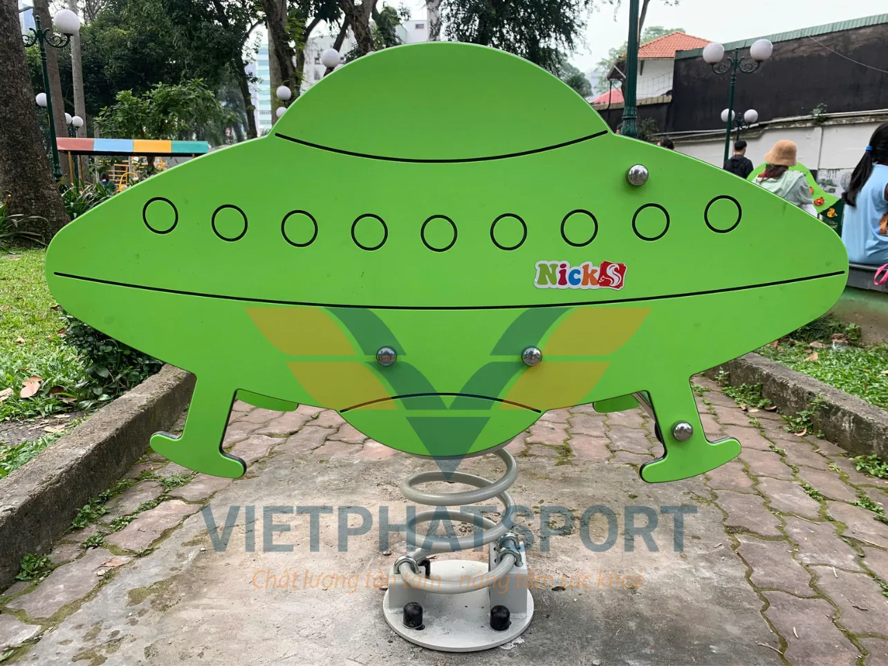 THÚ NHÚN 2 TẤM ĐĨA BAY NIK731513-UFO
