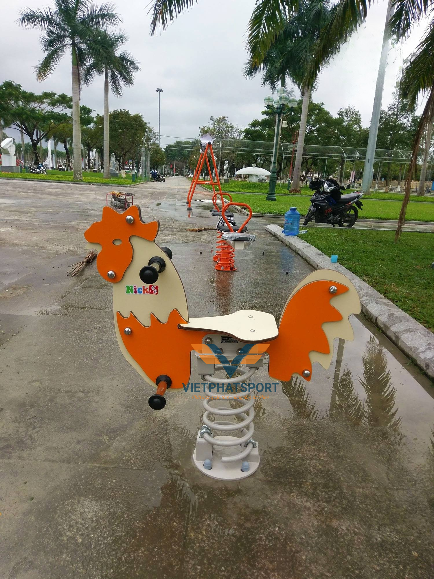 THÚ NHÚN 3 TẤM CON GÀ NIK731512-C