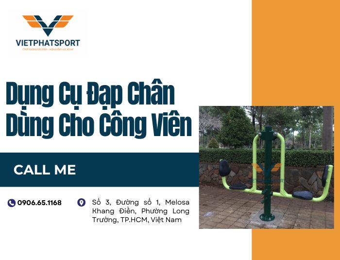 Dụng Cụ Đạp Chân Dùng Cho Công Viên