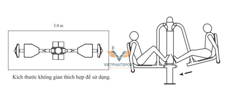 Dụng Cụ Đạp Chân Ngoài Trời Cho Sinh Hoạt Hằng Ngày