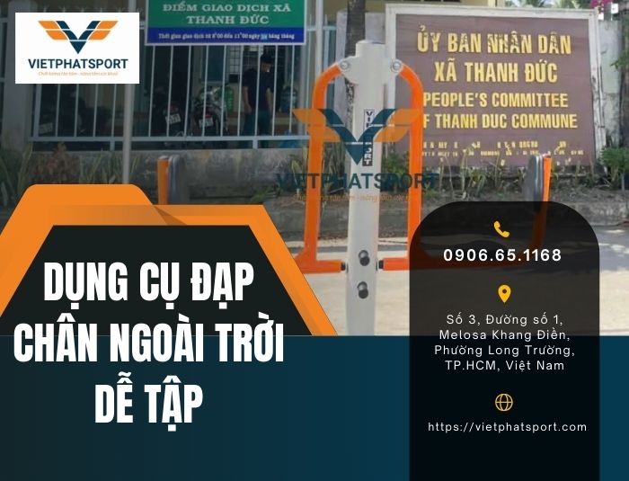 Dụng Cụ Đạp Chân Ngoài Trời Dễ Tập