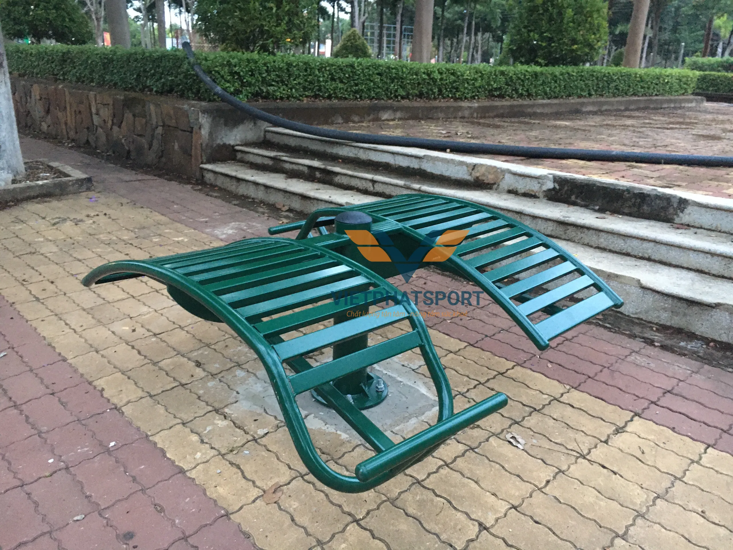 Dụng Cụ Lưng Bụng Dùng Cho Công Viên