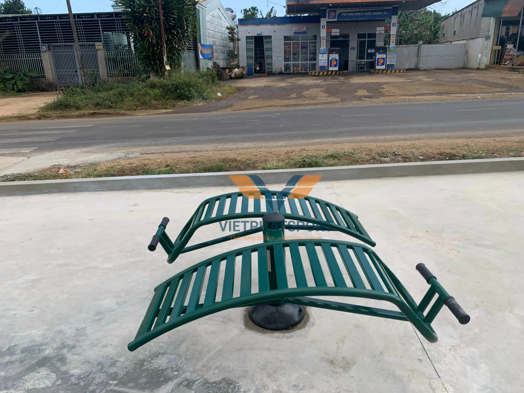 Dụng Cụ Lưng Bụng Dùng Cho Công Viên