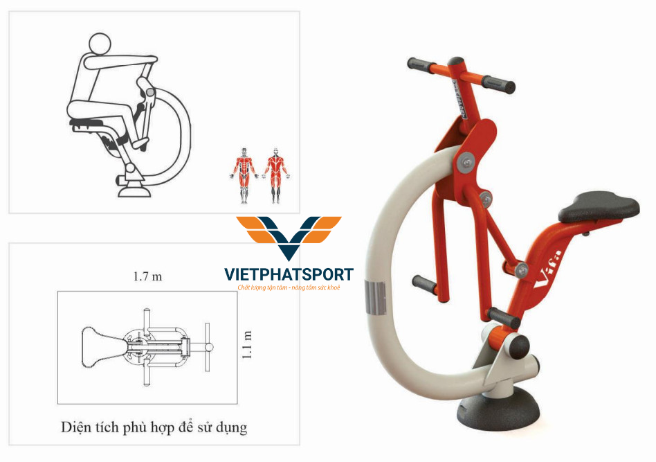 Dụng Cụ Tập Toàn Thân Ngoài Trời Cho Sinh Hoạt Chung