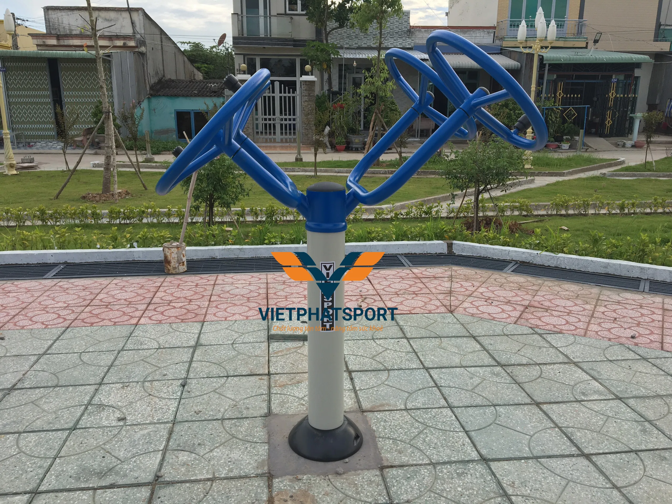 Dụng Cụ Tay Vai Đôi Cho Khu Dân Cư