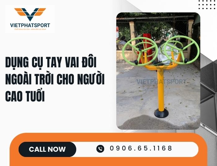 Dụng Cụ Tay Vai Đôi Ngoài Trời Cho Người Cao Tuổi
