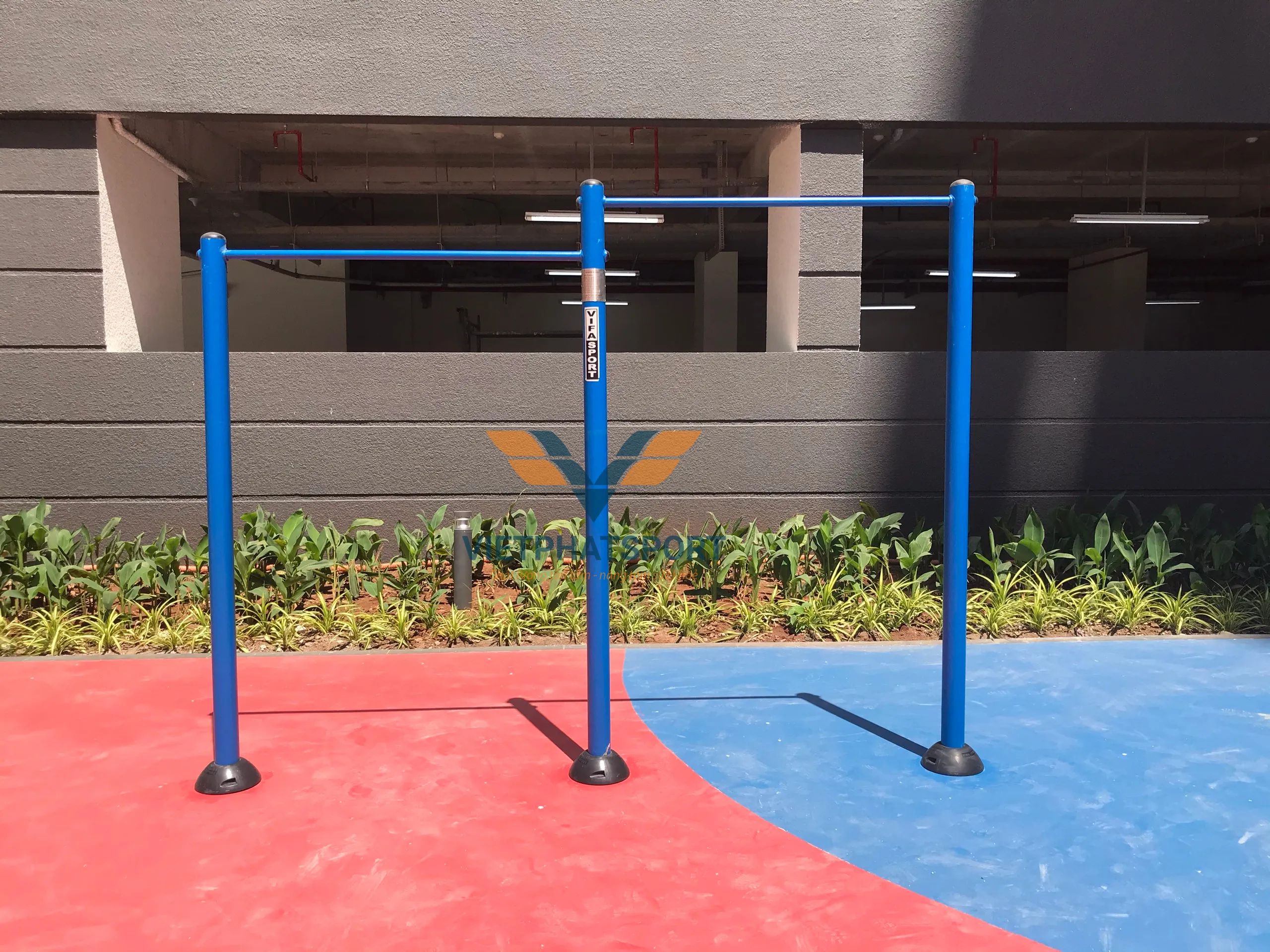 Dụng Cụ Xà Đơn 2 Bậc Cho Hoạt Động Ngoài Trời