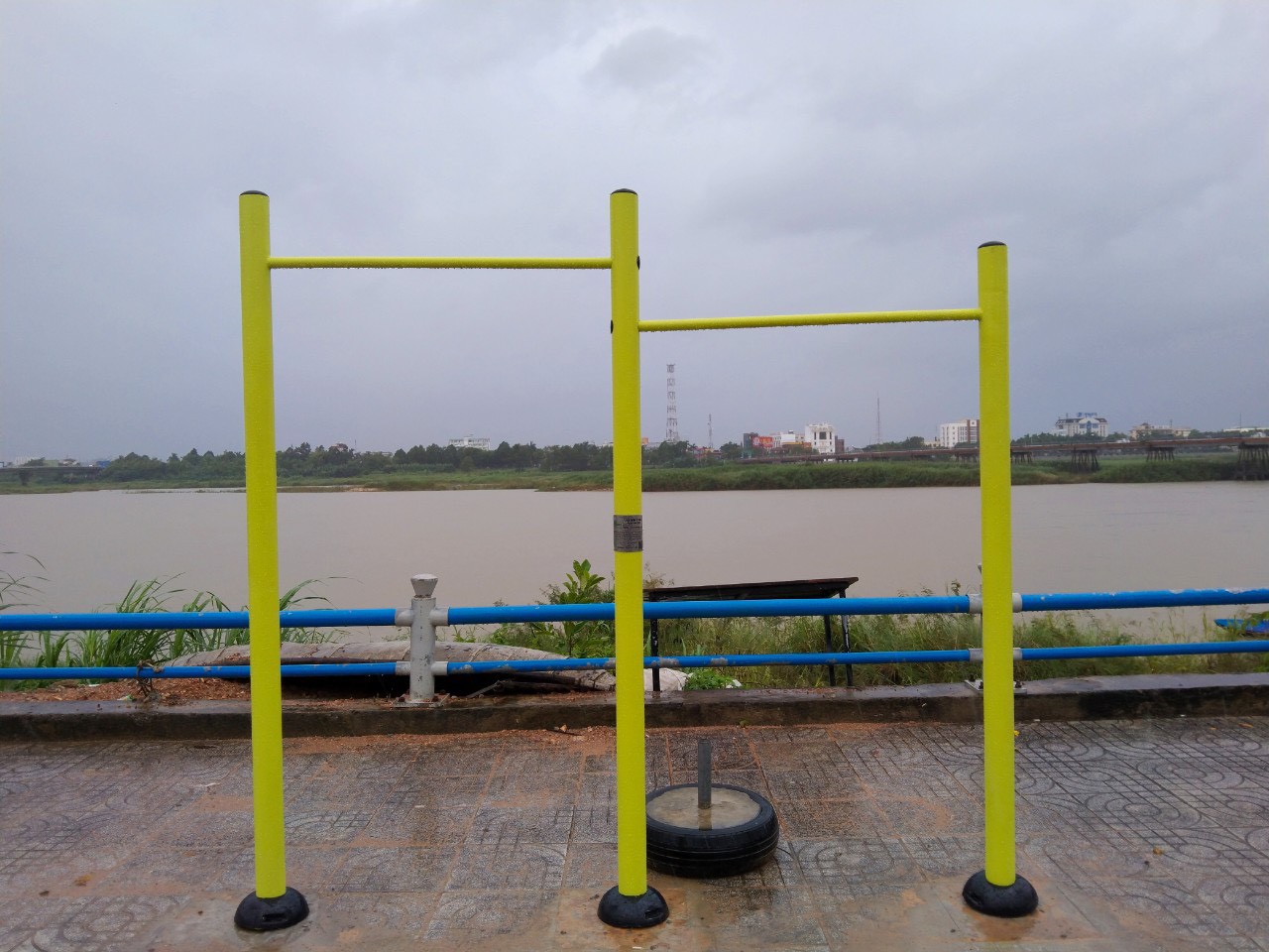 Dụng Cụ Xà Đơn 2 Bậc Ngoài Trời