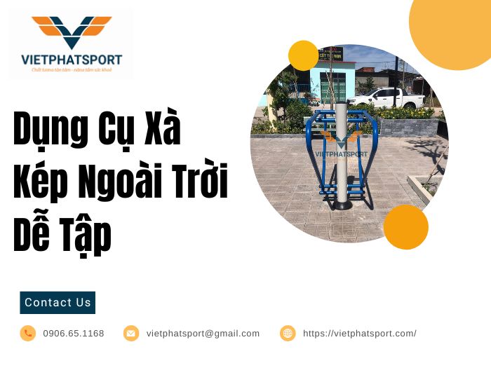 Dụng Cụ Xà Kép Ngoài Trời Dễ Tập