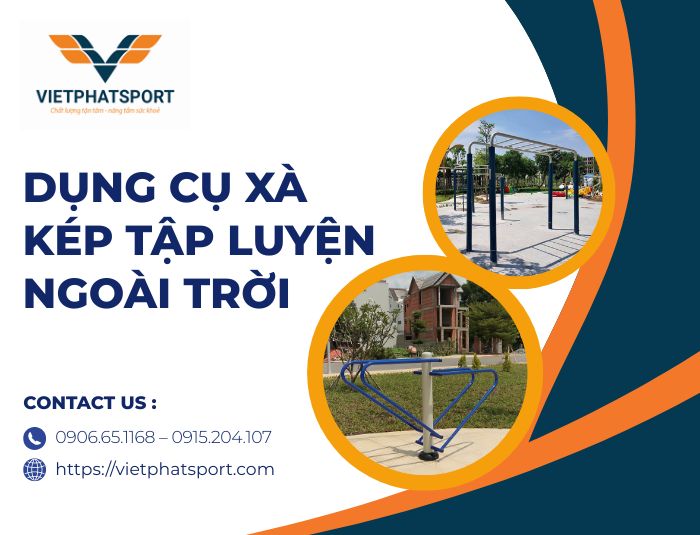Dụng Cụ Xà Kép Tập Luyện Ngoài Trời
