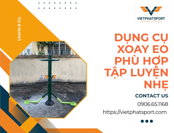 Dụng Cụ Xoay Eo Phù Hợp Tập Luyện Nhẹ