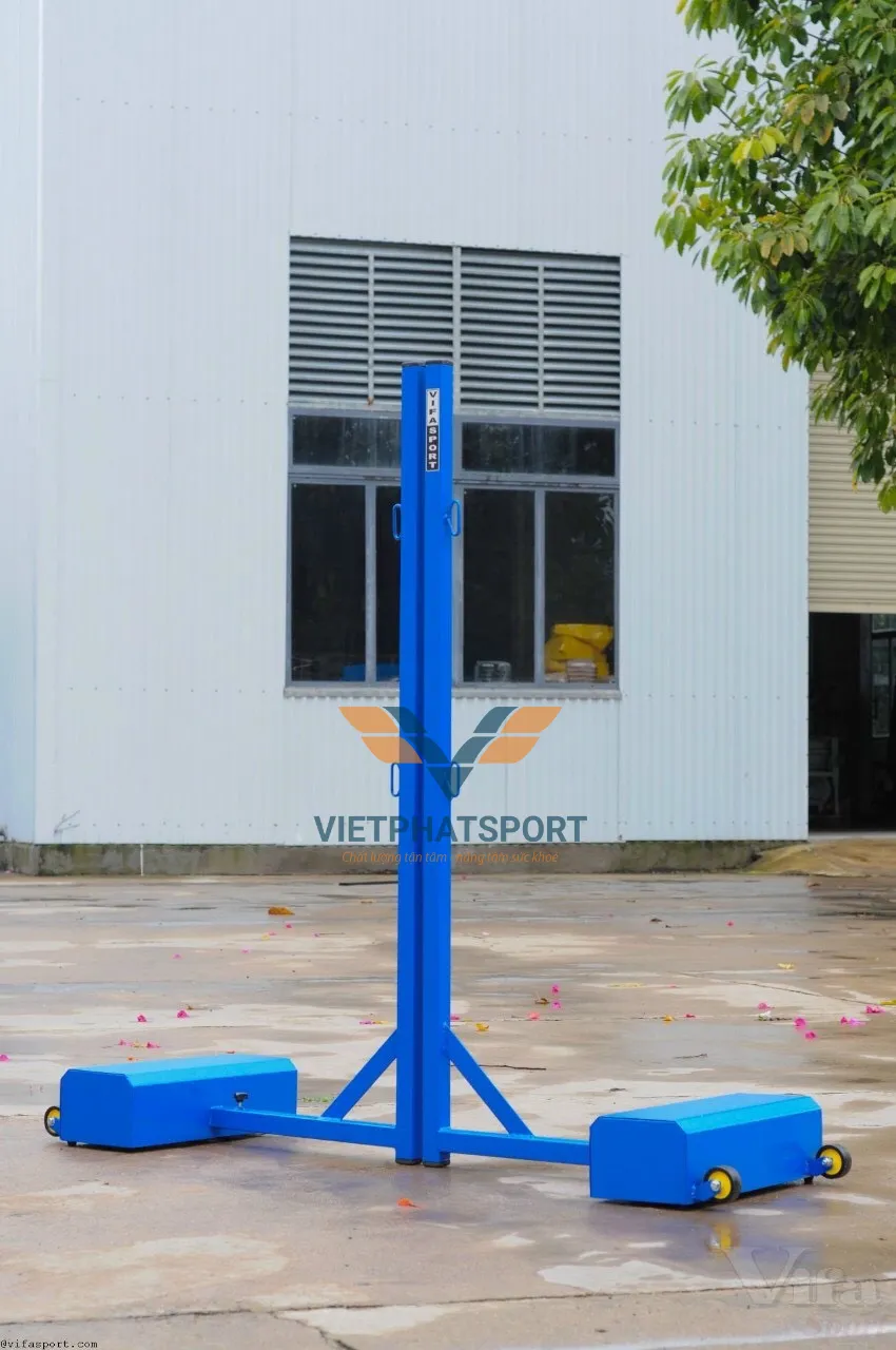 Những ưu điểm vượt trội khi lắp đặt trụ cầu lông có bánh xe