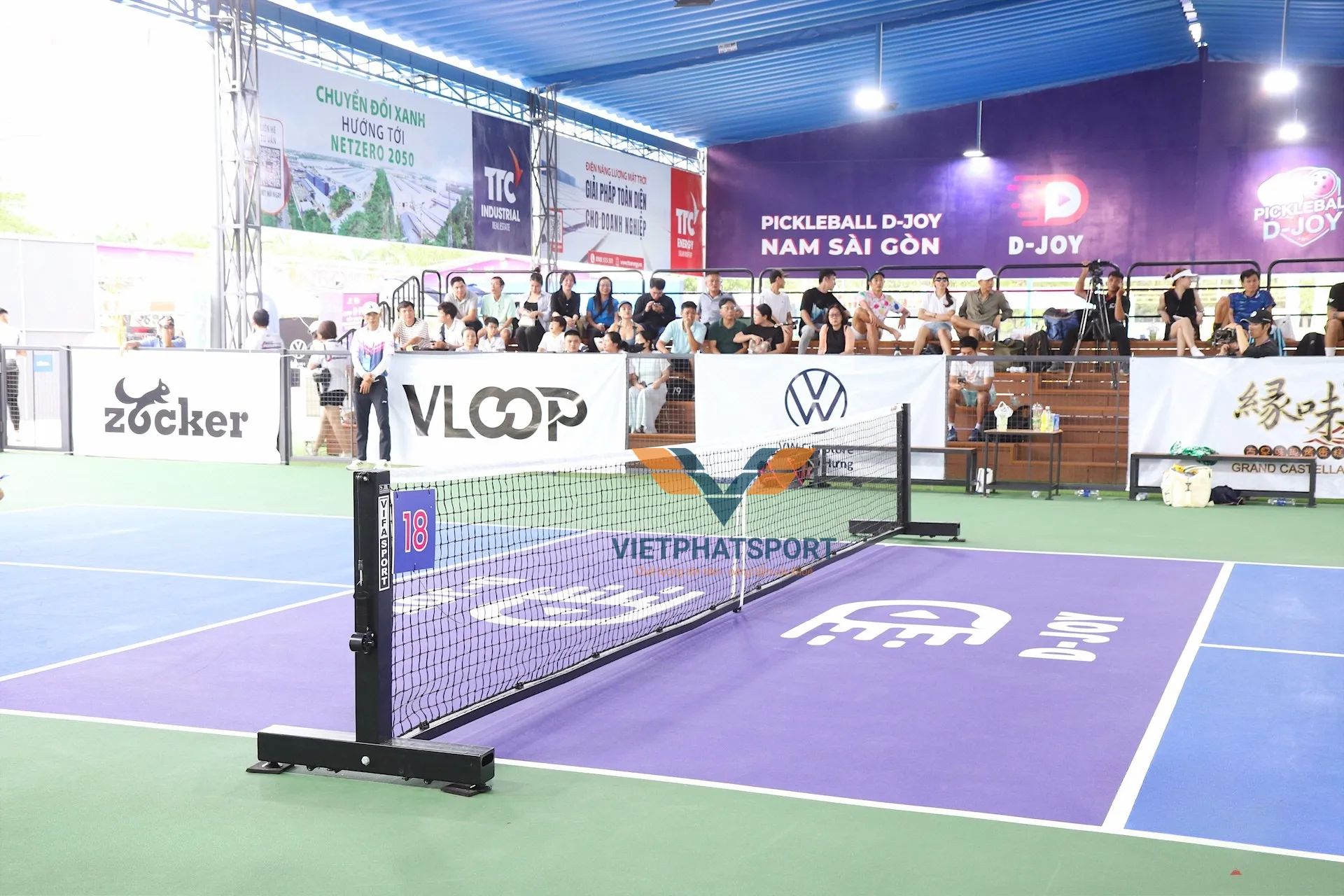 Vì sao Hậu Giang luôn tin chọn Việt Phát Sport khi mua trụ lưới Pickleball?