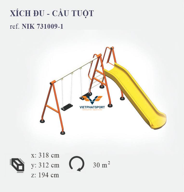 XÍCH ĐU - CẦU TUỘT NIK731009-1