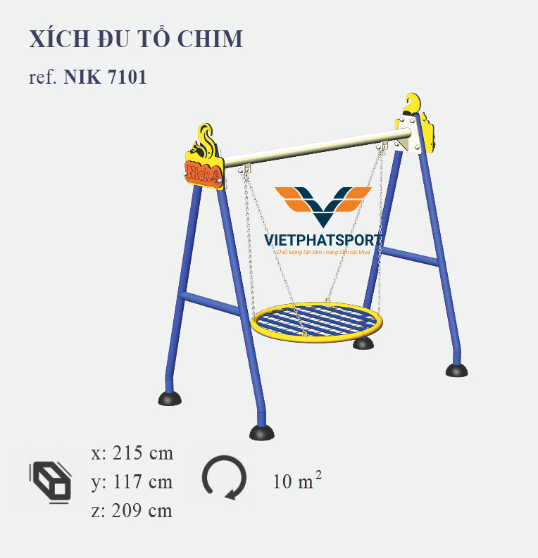 XÍCH ĐU TỔ CHIM NIK7101